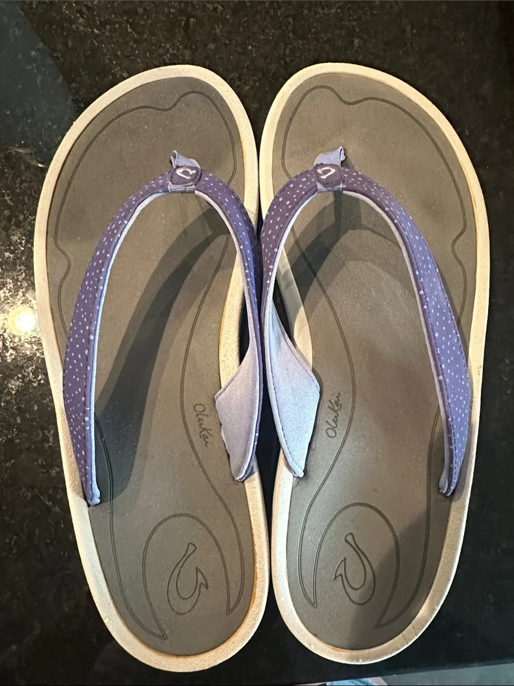 Purple Women’s Flip Flop Sandals - Casual Comfort